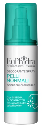 EUPHIDRA DEO SPRAY PELLI NORMALI  100 ML - farmavitality.it