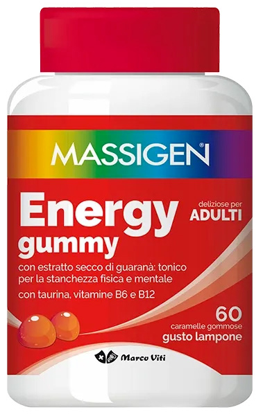 MASSIGEN ENERGY GUMMY 60 CARAMELLE - farmavitality.it