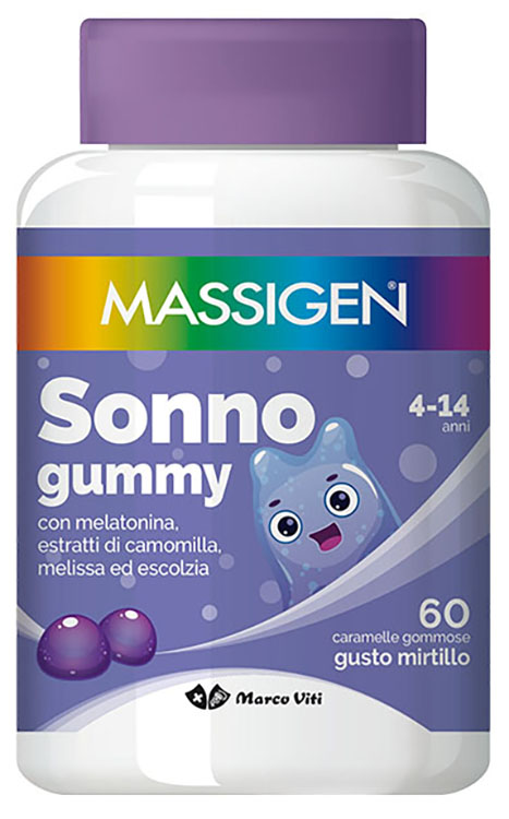 MASSIGEN SONNO GUMMY 60 CARAMELLE - farmavitality.it