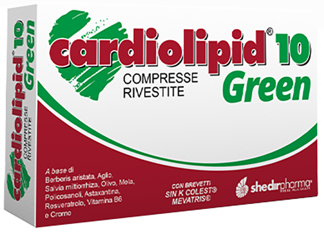CARDIOLIPID 10 GREEN 30 COMPRESSE RIVESTITE - farmavitality.it