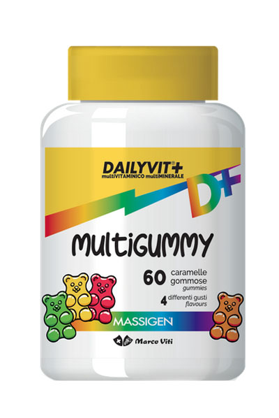 DAILYVIT MULTIGUMMY CARAMELLE GOMMOSE - farmavitality.it