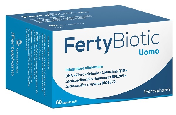 FERTYBIOTIC UOMO 60 CAPSULE - farmavitality.it