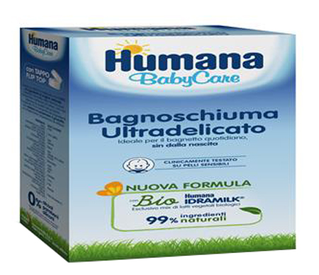 HUMANA BABY CARE BAGNOSCHIUMA 200 ML - farmavitality.it