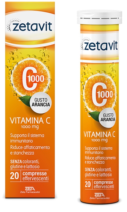 ZETAVIT C1000 20 COMPRESSE EFFERVESCENTI - farmavitality.it