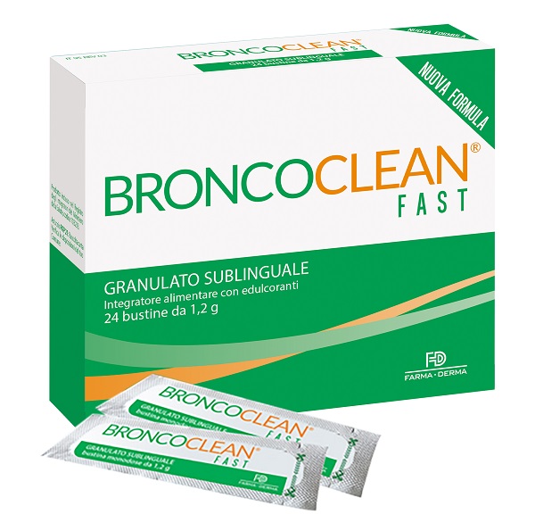 BRONCOCLEAN FAST GRANULATO SUBLINGUALE 24 BUSTINE - farmavitality.it