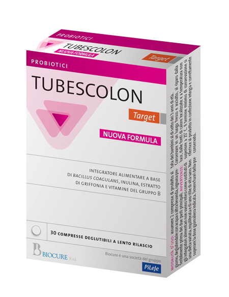 TUBESCOLON TARGET 30 COMPRESSE NUOVA FORMULA - farmavitality.it