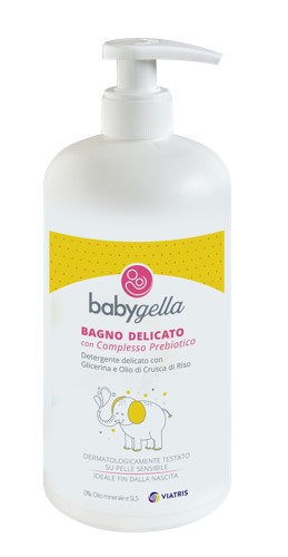 BABYGELLA PREBIOTIC BAGNO DELICATO 500 ML - farmavitality.it