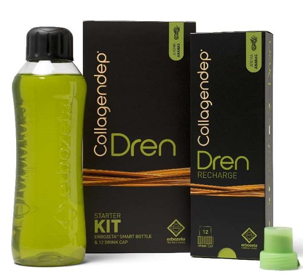 COLLAGENDEP DREN STARTER KIT 12 DRINK CAP + SMART BOTTLE - farmavitality.it