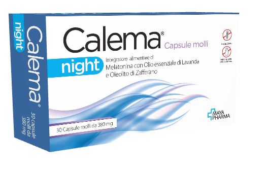 CALEMA NIGHT 30 CAPSULE MOLLI - farmavitality.it