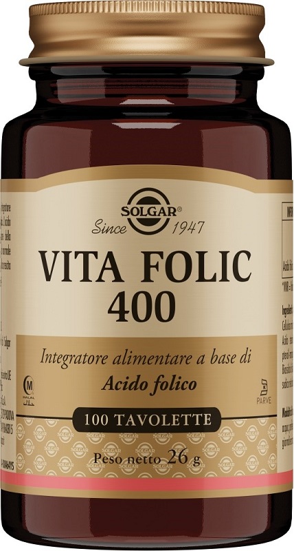 VITA FOLIC 400 100 TAVOLETTE - farmavitality.it