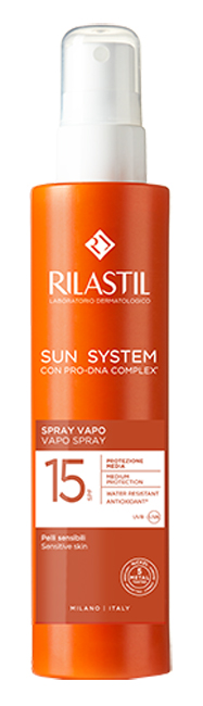 RILASTIL SUN SYSTEM SPRAY VAPO SPF15 200 ML - farmavitality.it