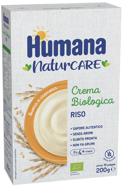 HUMANA CREMA DI RISO BIOLOGICO 200 G - farmavitality.it