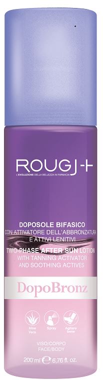ROUGJ SUNTECH BIFASICO DOPOSOLE 200 ML - farmavitality.it