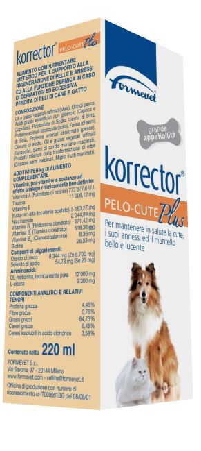 KORRECTOR PELO CUTE PLUS 220 ML - farmavitality.it