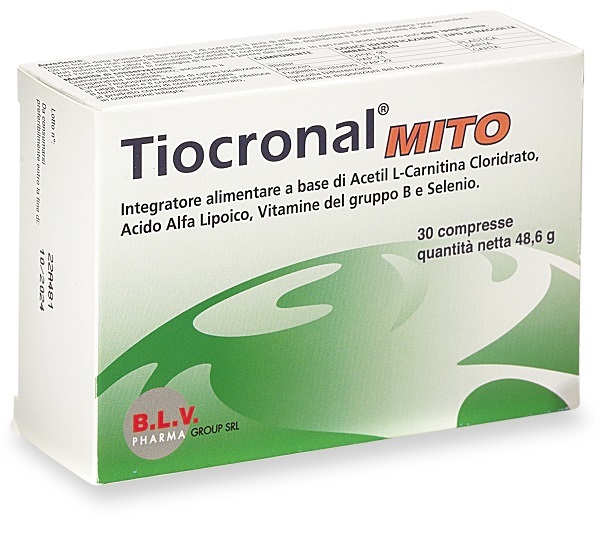 TIOCRONAL MITO 30 COMPRESSE - farmavitality.it