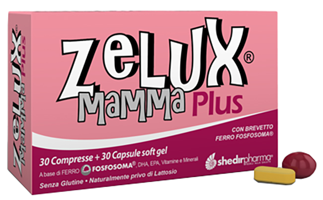 ZELUX MAMMA PLUS 30 COMPRESSE + 30 CAPSULE SOFT GEL - farmavitality.it