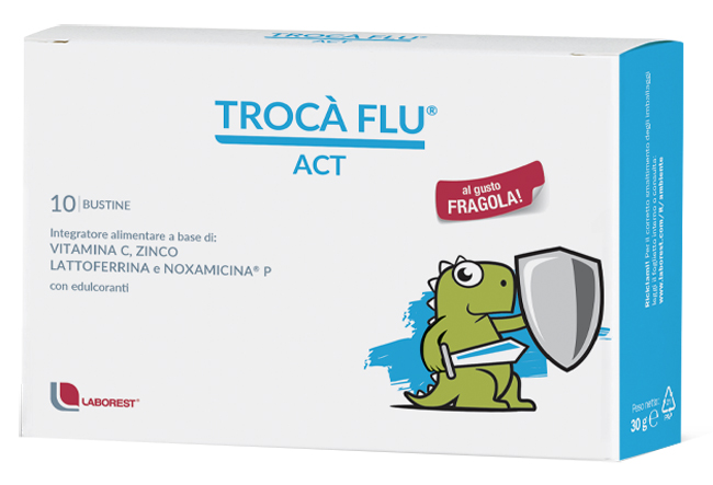 TROCA' FLU ACT 10 BUSTINE - farmavitality.it