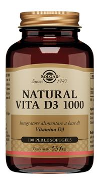 NATURAL VITA D3 1000 100 PERLE SOFTGEL - farmavitality.it