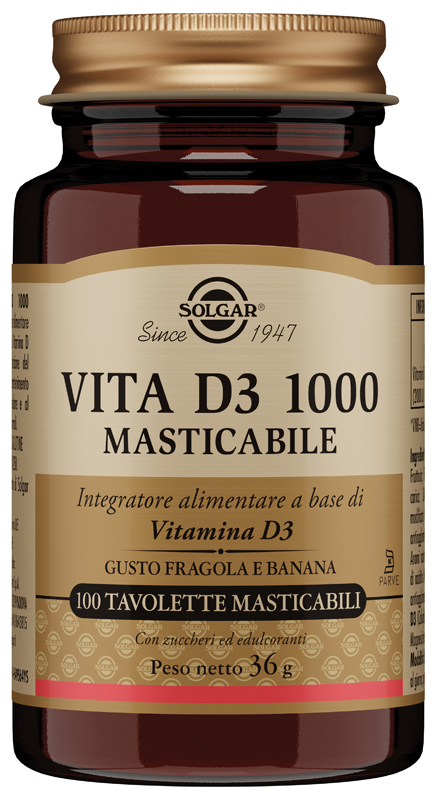 VITA D3 1000 100 TAVOLETTE MASTICABILI - farmavitality.it