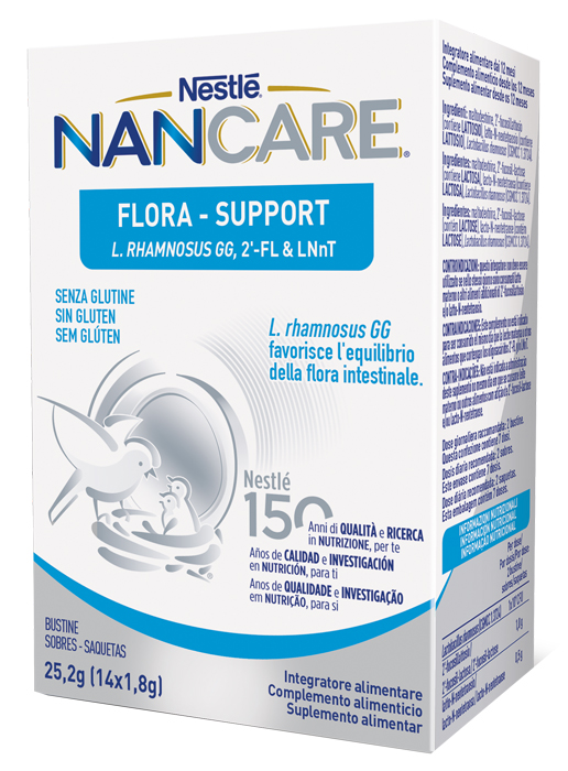 NESTLE' NANCARE FLORA SUPPORT 14 BUSTINE - farmavitality.it
