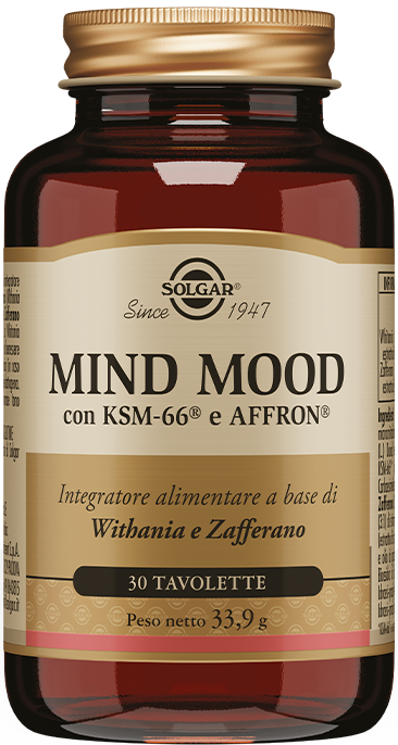 Solgar Mind Mood Integratore Per Benessere Mentale 30 Tavolette - farmavitality.it