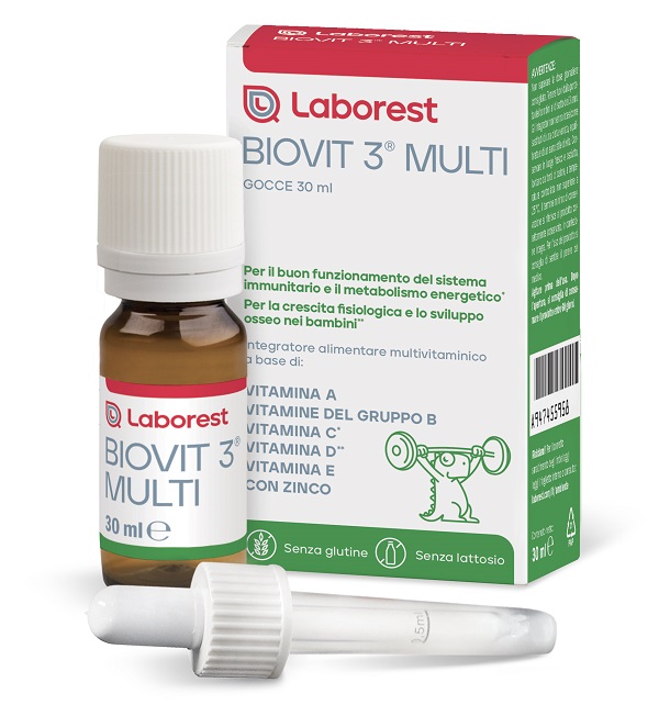 BIOVIT 3 MULTI GOCCE 30 ML - farmavitality.it