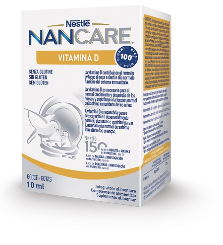 NANCARE VITAMINA D GOCCE 10 ML - farmavitality.it