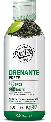 DR VITI DRENANTE FORTE TE VERDE 500 ML SENZA ZUCCHERI - farmavitality.it