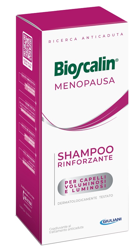 BIOSCALIN MENOPAUSA SHAMPOO RINFORZANTE 200 ML - farmavitality.it