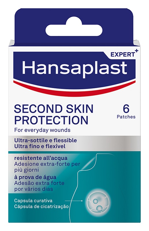 CEROTTO HANSAPLAST SECOND SKIN PROTECTION 6 PEZZI - farmavitality.it