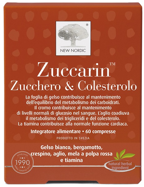 ZUCCARIN ZUCCHERO & COLESTEROLO 60 COMPRESSE - farmavitality.it