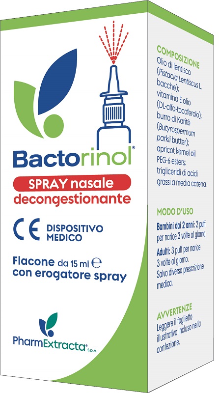 BACTORINOL SPRAY NASALE 15 ML - farmavitality.it