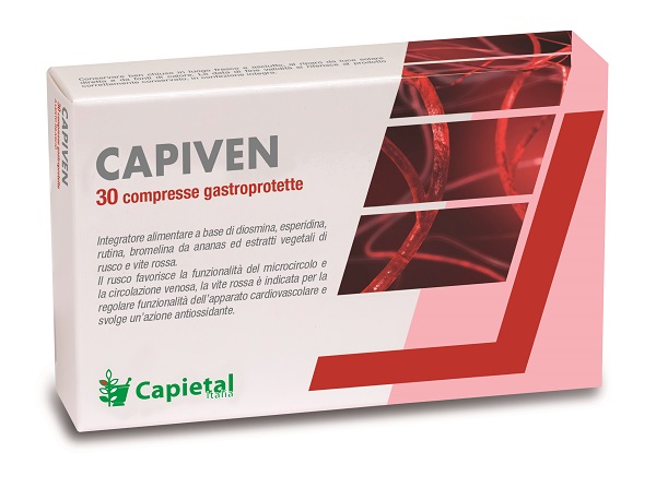 CAPIVEN 30 COMPRESSE GASTROPROTETTE - farmavitality.it