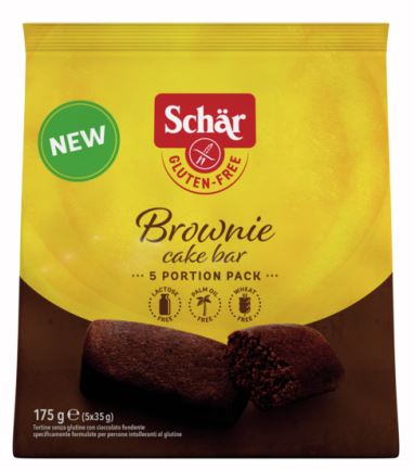 SCHAR BROWNIE CAKE BAR 175 G - farmavitality.it