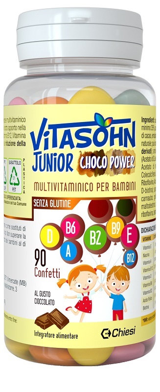 VITASOHN JUNIOR CHOCO POWER 90 CONFETTI - farmavitality.it