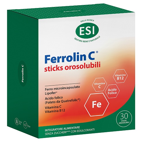 ESI FERROLIN C 30 STICK OROSOLUBILI - farmavitality.it