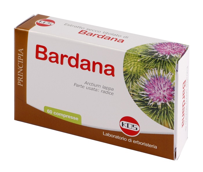 BARDANA ESTRATTO SECCO TITOLATO AL 20% DI INULINA 60 COMPRESSE - farmavitality.it