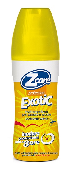 Z CARE PROTECTION EXOTIC VAPO LOZIONE NO GAS INODORE 100 ML - farmavitality.it