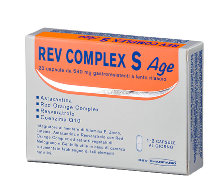 REV COMPLEX S AGE 20 CAPSULE - farmavitality.it