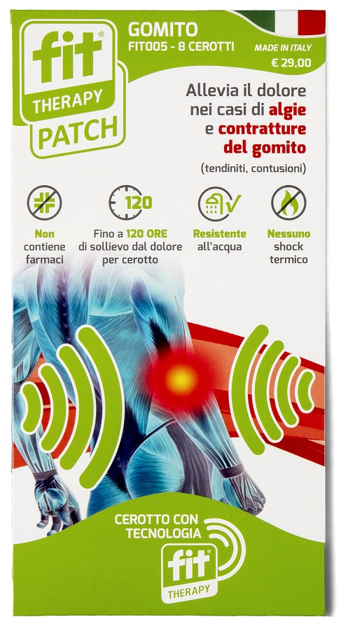 CEROTTO FIT THERAPY GOMITO 8 PEZZI - farmavitality.it