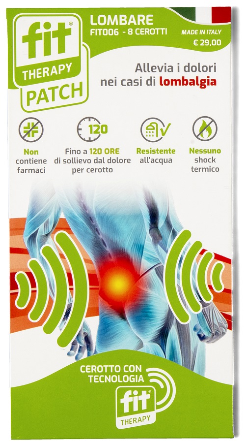 CEROTTO FIT THERAPY LOMBARE 8 PEZZI - farmavitality.it