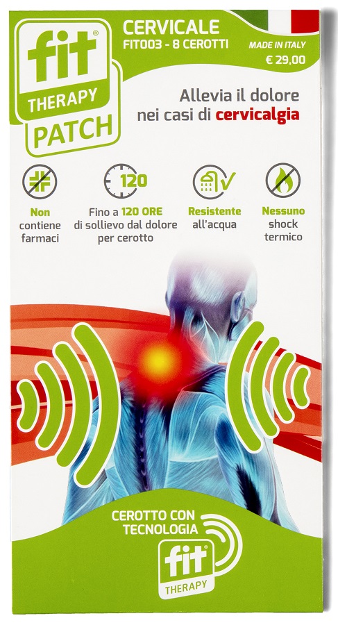 CEROTTO FIT THERAPY CERVICALE 8 PEZZI - farmavitality.it