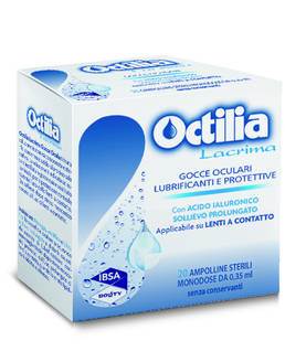 OCTILIA LACRIMA SOLLIEVO PROLUNGATO 20 FLACONCINI MONODOSE 0,35 ML - farmavitality.it