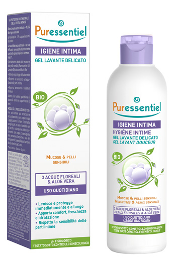 PURESSENTIEL GEL IGIENE INTIMA LAVANTE DELICATO 250 ML - farmavitality.it