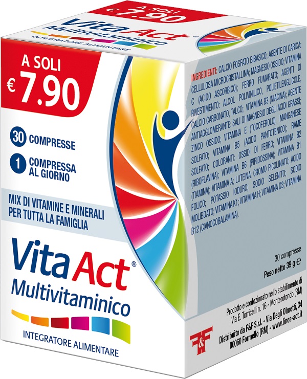 MULTIVITAMINICO ACT 30 COMPRESSE - farmavitality.it