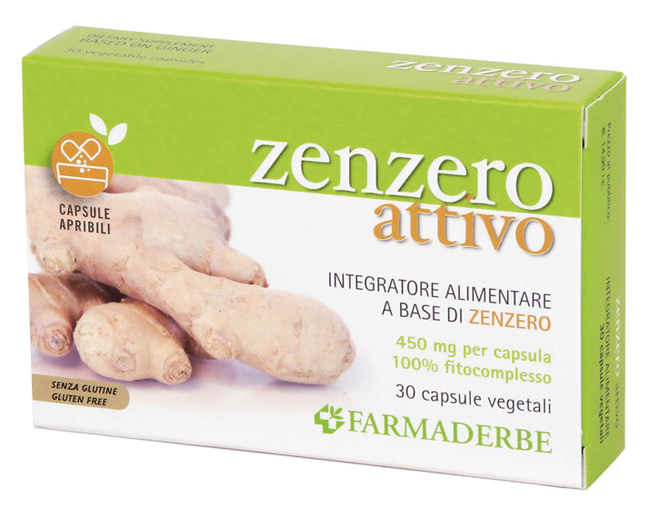 ZENZERO ATTIVO 30 CAPSULE VEGETALI - farmavitality.it