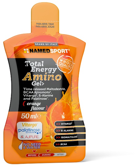 TOTAL ENERGY AMINO GEL ORANGE FLAVOUR 50 ML - farmavitality.it