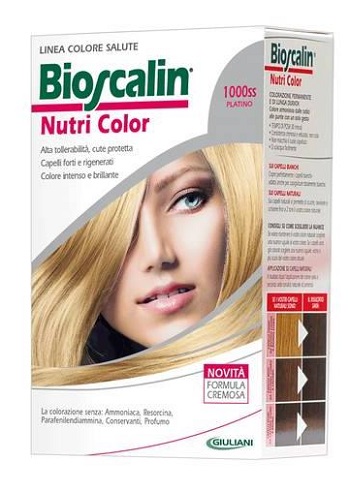 BIOSCALIN NUTRI COLOR 1000SS PLATINO SINCROB 124 ML - farmavitality.it