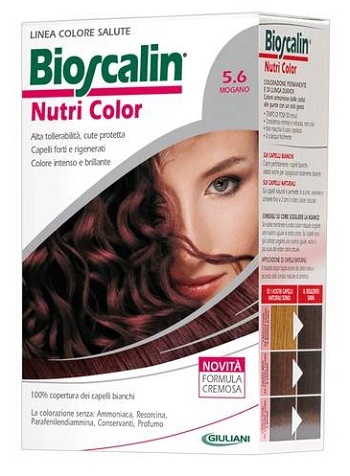 BIOSCALIN NUTRI COLOR 5,6 MOGANO SINCROB 124 ML - farmavitality.it