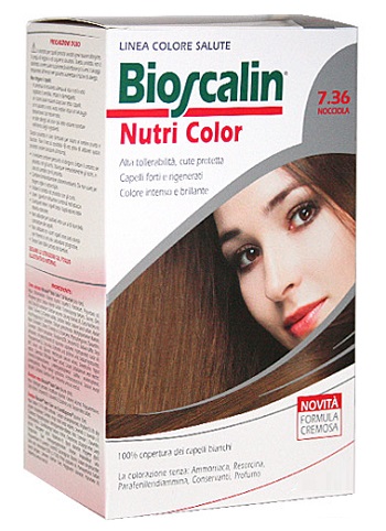 BIOSCALIN NUTRI COLOR 7,36 NOCCIOLA SINCROB 124 ML - farmavitality.it